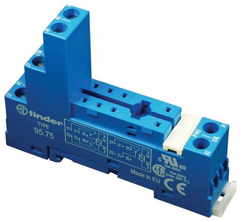 Relay Socket Din Rail Panel Screw Pins A V C B