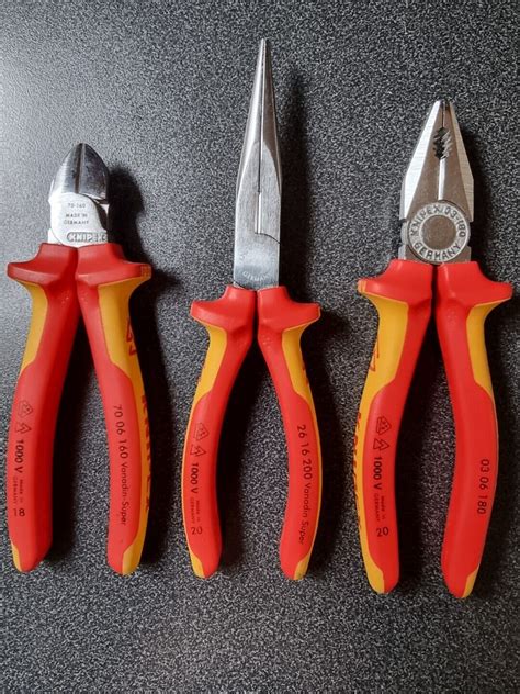 KNIPEX VDE Zangen Set 3 Teilig EBay