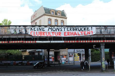 Protest gegen Abriss der Hamburger Sternbrücke