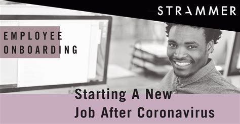 Starting A New Job Amidst Coronavirus • Strammer