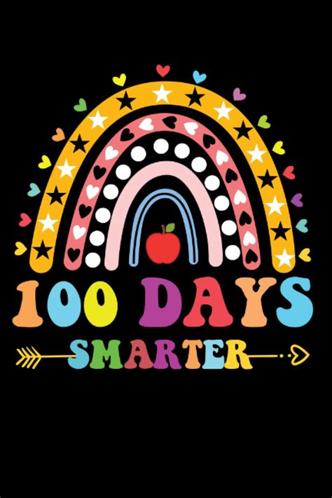 100th Day Of School Teacher 100 Days Smarter Rainbow