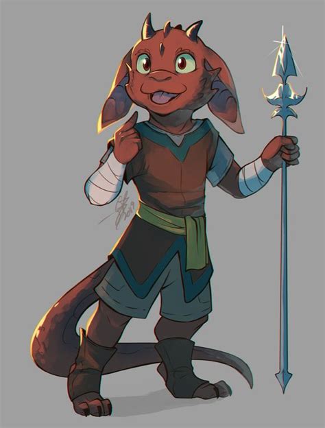 Oc Art Mishon The Kobold Commission For Ukriten85 Dnd Concept