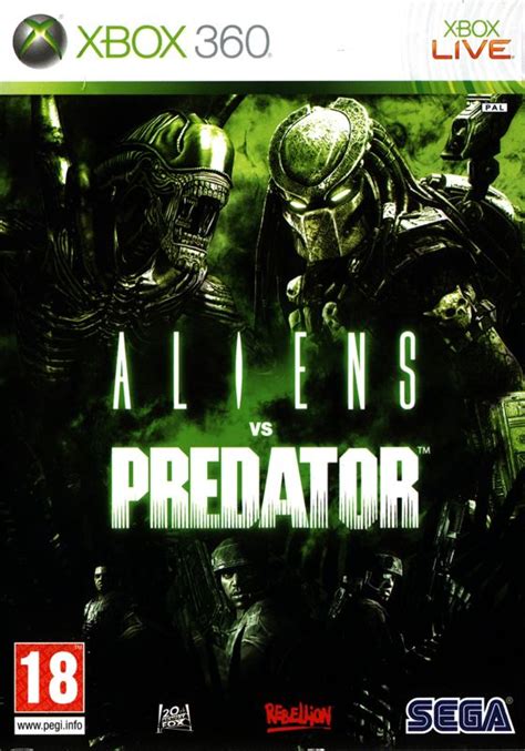 Aliens vs Predator (2010) Xbox 360 box cover art - MobyGames