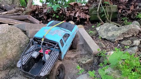 Backyard Rc Crawler Course Youtube