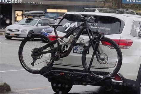 Spotted Prototype High Pivot Full Suspension Bike In North Vancouver