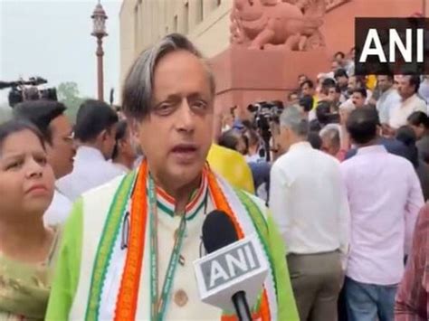 Congress Mp Shashi Tharoor Slams Ls Speaker Om Birlas Emergency Speech