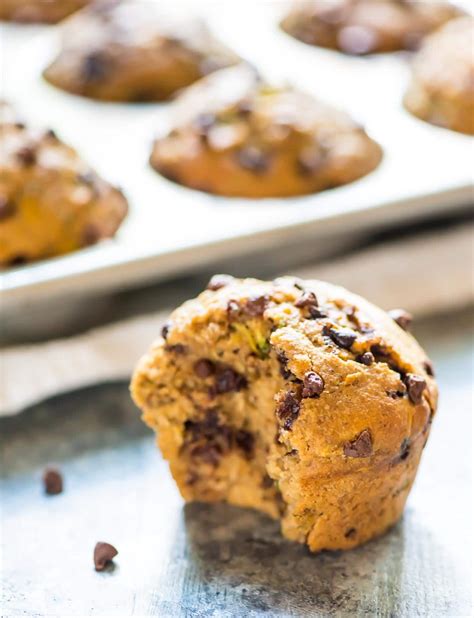 Chocolate Chip Zucchini Muffins Well Plated By Erin