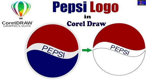 How To Make Pepsi Logo In Corel Draw Pepsi Logo In Coreldraw Hindi