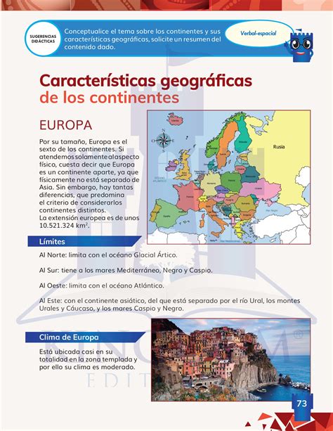 CIENCIAS SOCIALES 6to Grado Kingdom Editorial Página 75 Flip PDF