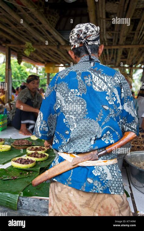 Indonesia Bali Pupuan Temple Ceremony Stock Photo Alamy