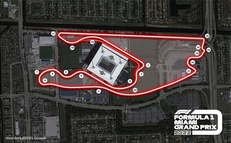 Final layout of Miami F1 race : RaceTrackDesigns