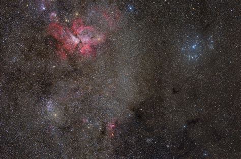 Carina Southern Pleiades Statue Of Liberty Nebula And The Wishing