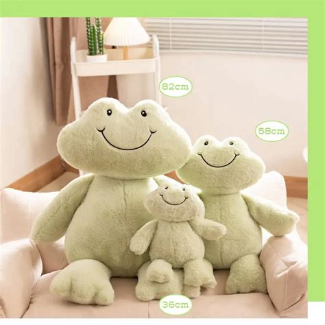 Jellycat Frog Stuffed Animal Smile Frog Plush Toy Plushie Pulse