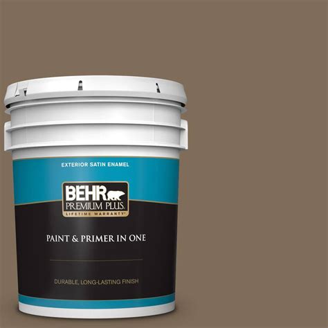 Behr Premium Plus Gal D Butternut Wood Satin Enamel Exterior