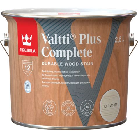 Tikkurila Impregnants TIKKURILA Valtti Plus Complete OFF WHITE 2 5L Gab