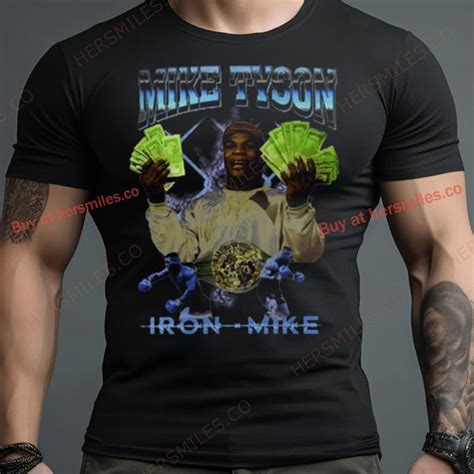 Iron Mike Tyson Vintage 90s Shirt Hersmiles