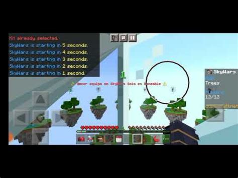 Jugando Skywars No S Jugar Bien Xd Youtube