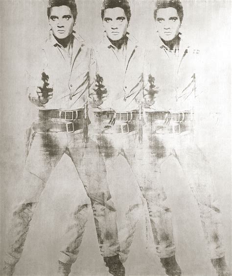 Triple Elvis Opera Di Andy Warhol