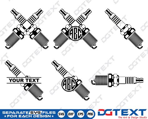 Spark Plug Svg Spark Plug Vector Silhouette Cricut File Etsy