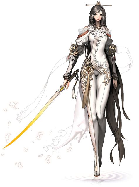 Female Design Characters And Art Blade And Soul Character Design