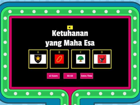 Salinan Pasangkan Simbol Pancasila Sesuai Dengan Bunyinya Gameshow Quiz