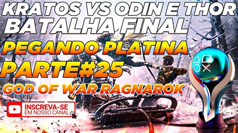 Detonado De God Of War Ragnarok Pegando Platina Parte Youtube