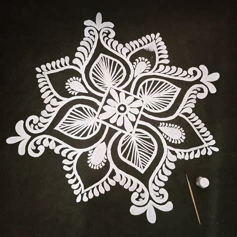 Alpona Designs Simple Rangoli Border Designs Rangoli Borders Colorful