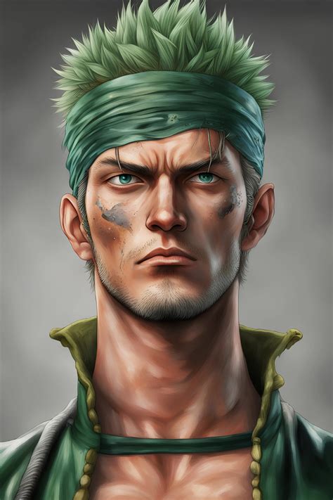 One Piece Zoro Realistic Gallery Stablecog