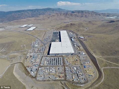 What Is Teslas Gigafactory Daily Mail Online