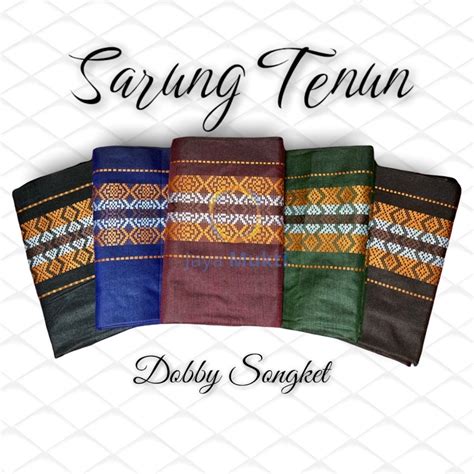 Jual SARUNG TENUN DEWASA DOBBY SONGKET NEW VARIANT Shopee Indonesia