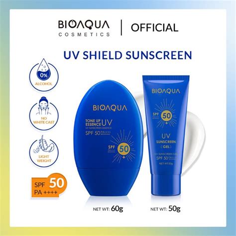 Jual BIOAQUA Sunscreen Gel SPF 50 PA Shopee Indonesia