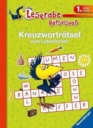 Leserabe Kreuzwortr Tsel Zum Lesenlernen Lesestufe Kaufen Auf