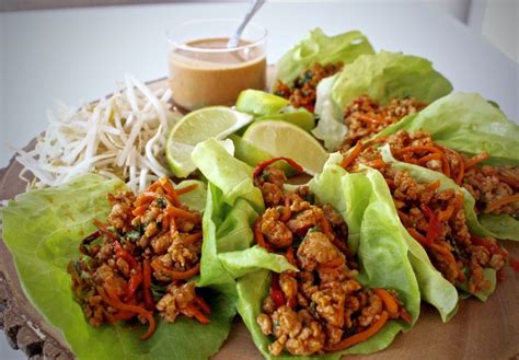 Thai Chicken Lettuce Wraps Food Without Borders