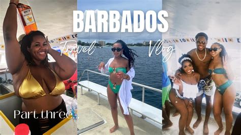 Barbados Travel Vlog Pt Boatyard Rum Punch Party Catamaran