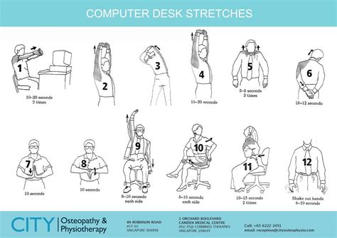 Printable Desk Stretches Pdf