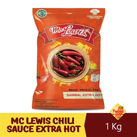 Mc Lewis Chili Sauce Extra Hot Kg Shopee Philippines