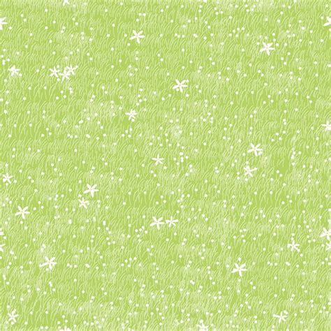 Green Grass Seamless On Spring Vector Illustration Pattern Nature Lawn Field Texture Cute