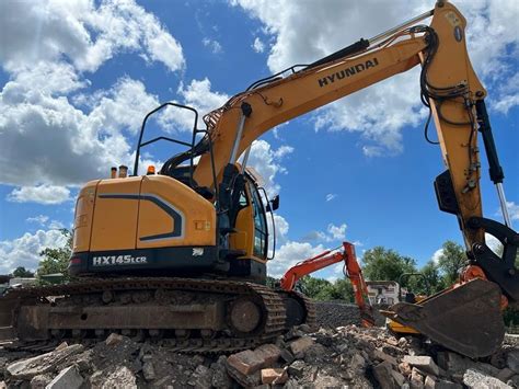 Hyundai HX145 LCR Tracked Excavator