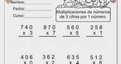 Multiplicaciones De Dos Cifras Interactive Worksheet Live Off