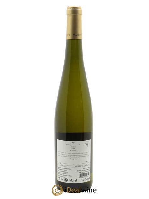 Buy Riesling Markus Molitor Zeltinger Sonnenuhr Auslese Gold Capsule