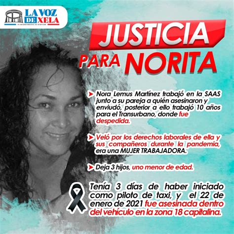 Nora Lemus Martinez 1 1 · La Voz De Xela