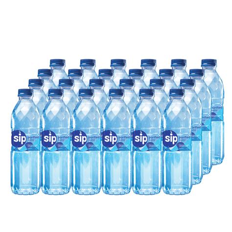 SIP Purified Water 500ml (box of 24) - Shop at RaceYa