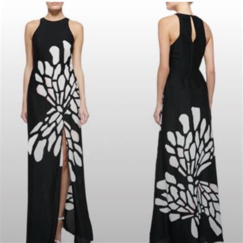 Halston Heritage Dresses Halston Heritage Printed Maxi Dress Poshmark