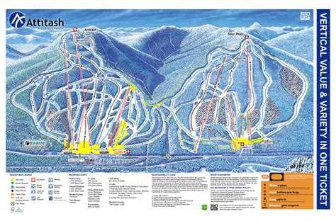 Attitash Trail Map