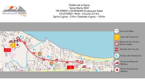 Recorridos Tri Estand R Sprint G E Xportiva