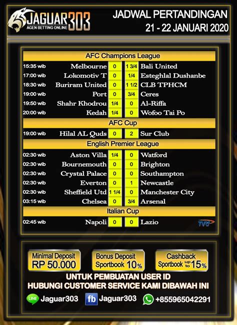 Jadwal Pertandingan Sepak Bola Januari In Exeter