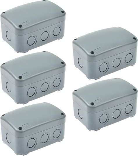 Pack Ip Waterproof Weatherproof Junction Box Plastic Electric