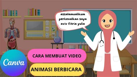 Cara Membuat Video Animasi Berbicara Di Canva Sangat Mudah Untuk