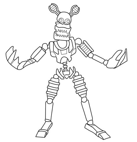 Free Fnaf Coloring Pages