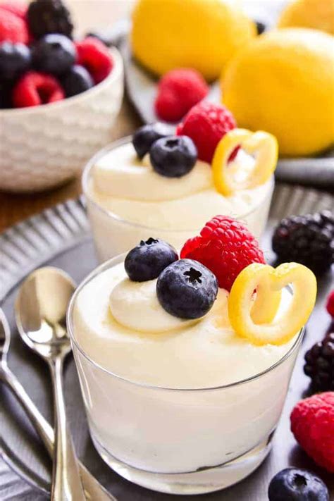 LEMON MOUSSE SIMPLE RECIPES